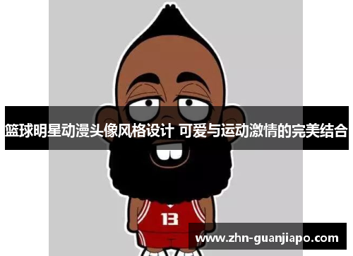 篮球明星动漫头像风格设计 可爱与运动激情的完美结合